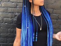 Hidden Ocean Blue Braids