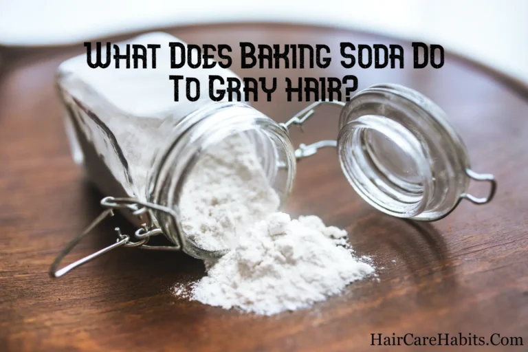 What Does Baking Soda Do To Gray hair