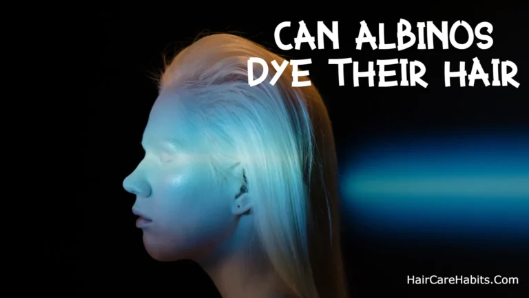 can albinos dye their hair